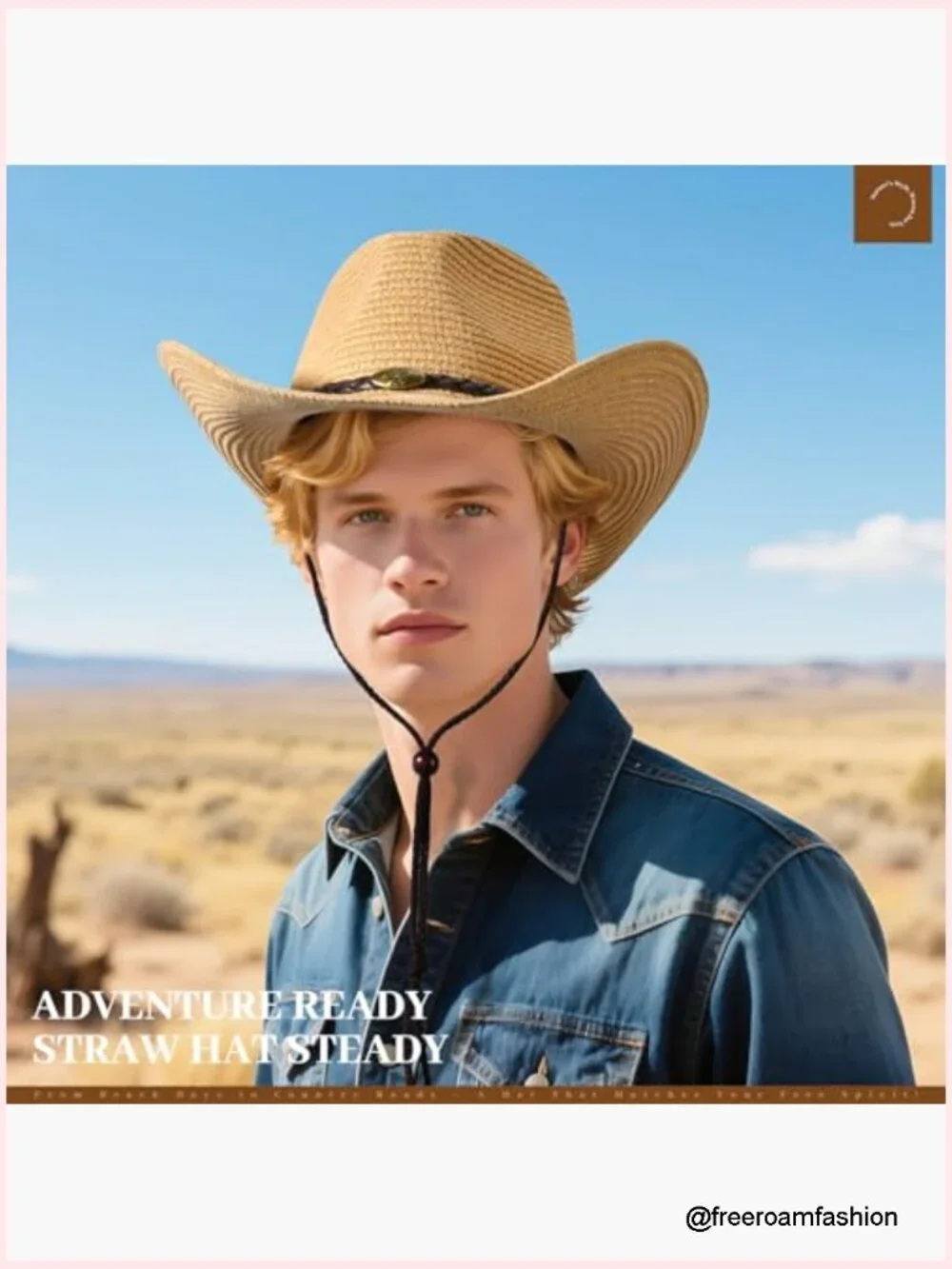 Wide Brim Straw Cowboy Hat Women Fedora Sun Hat Beach Panama Crushable